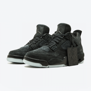 AJ4 x KAWS Black