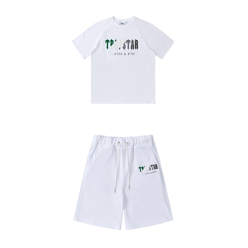 Pantalones Cortos Miami Conjunto Corto Trapstar TRP Flame Negro