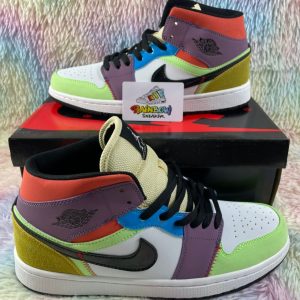 AJ1 Multicolors